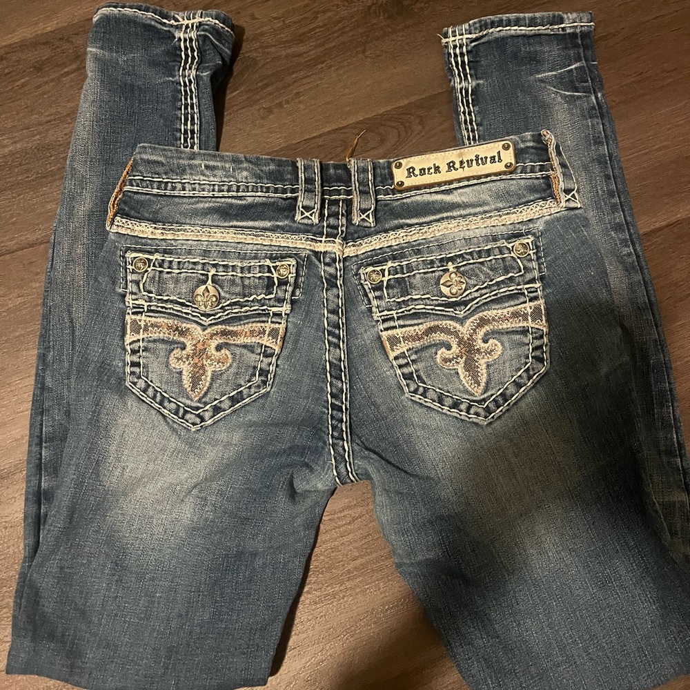 rock revival jeans